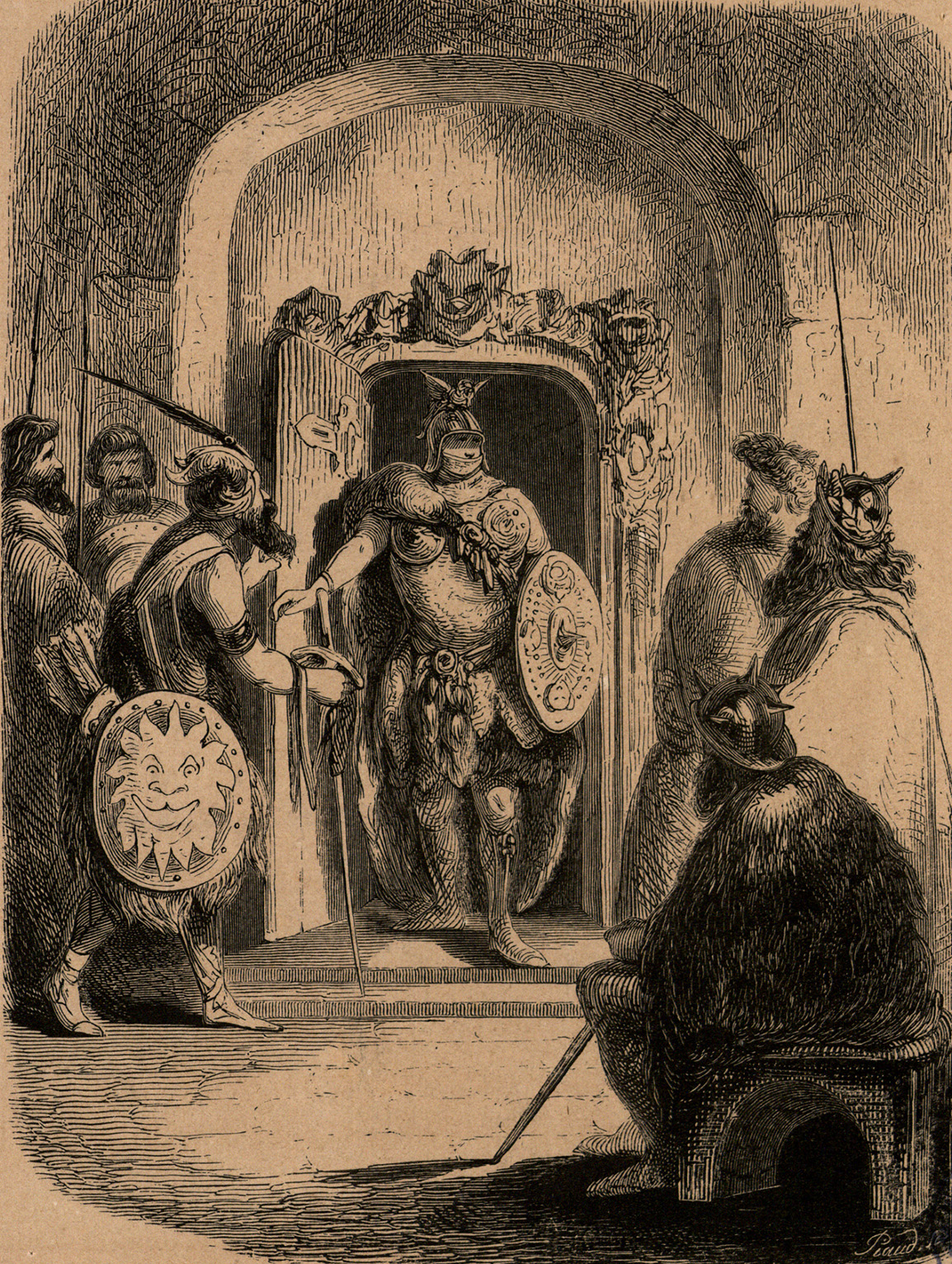 Litwa średniowieczna Mickiewicza - ilustracje do Konrada Wallenroda 