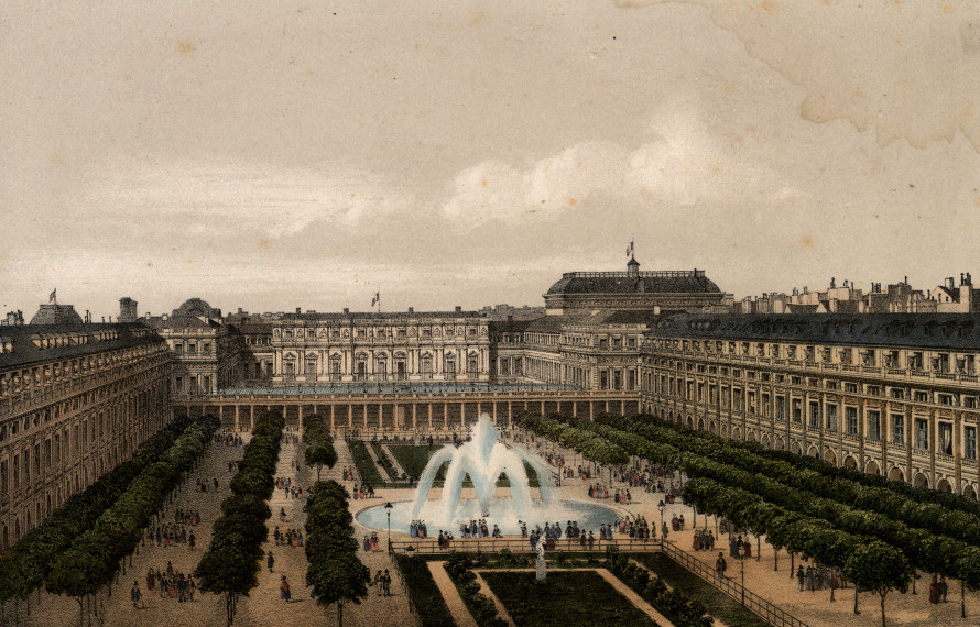 Paryż stolica znaków - Palais Royal