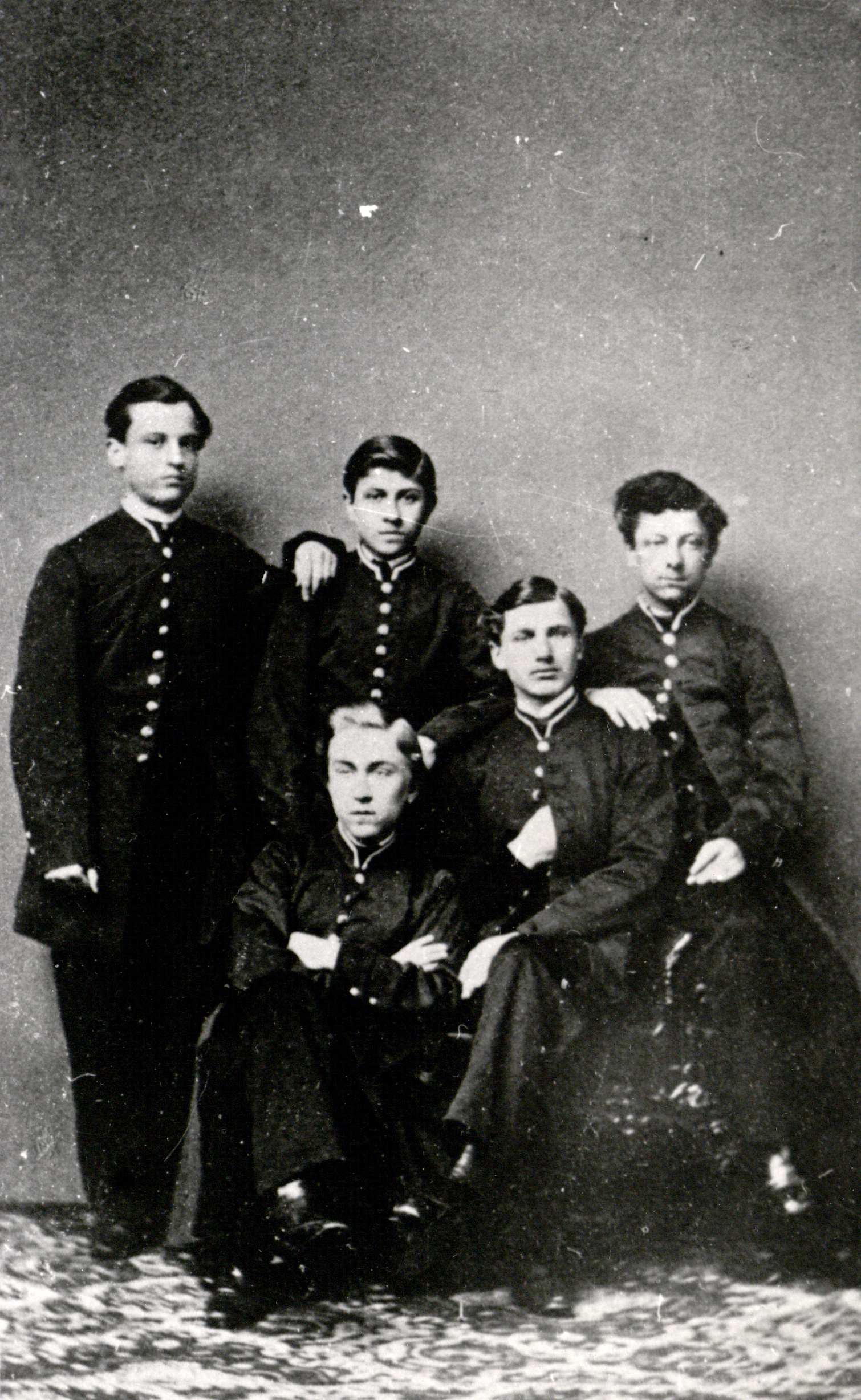 Sienkiewicz z kolegami 10 IV 1863 r.