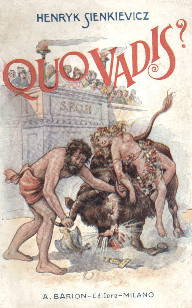 Czwarte wydanie przeróbki Quo vadis przygotowanej przez Teresę Bozzano (1925, wyd. Madella)