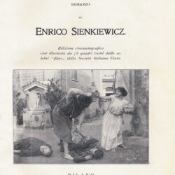 Edizione cinematografi ca wydawnictwa Treves z 1914 roku ilustrowana 78 fotosami z fi lmu Guazzoniego — pierwsza tego typu inicjatywa w dziejach edytorstwa.