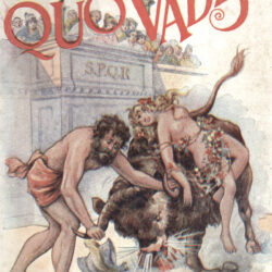 Ilustracja 19. Okładka taniego wydania z 1925 roku fantazyjnej przeróbki Quo vadis dokonanej przez Teresę Bozzano.