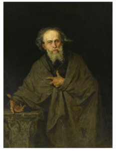 Pantaleon Szyndler, Cyprian Norwid, olej na płótnie (1882)